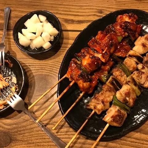 닭꼬치 사진