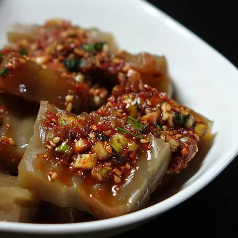 도토리묵무침 사진